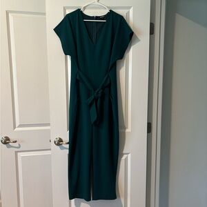 Express XL green jumpsuit